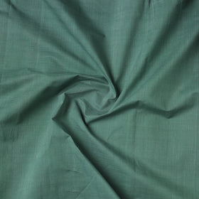 Green - Handloom Mangalagiri Cotton Fabric with Zari Border 02