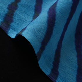Blue - Leheriya Tie-Dye Cotton Fabric 10