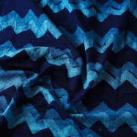 Blue - Pure Cotton Batik Print Fabric 09