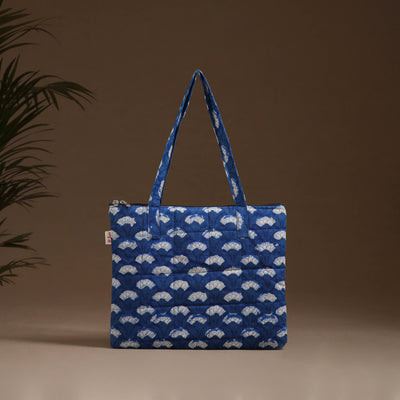 Handcrafted Quilted Handbag 32