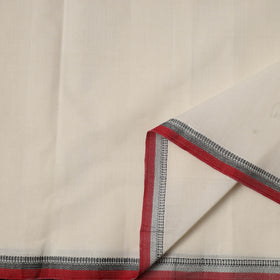 Handloom Mangalagiri Cotton Fabric with Thread Border 07