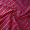 Pink - Leheriya Tie-Dye Cotton Fabric 12