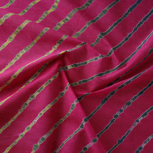 Leheriya Tie-Dye Cotton Fabric 12