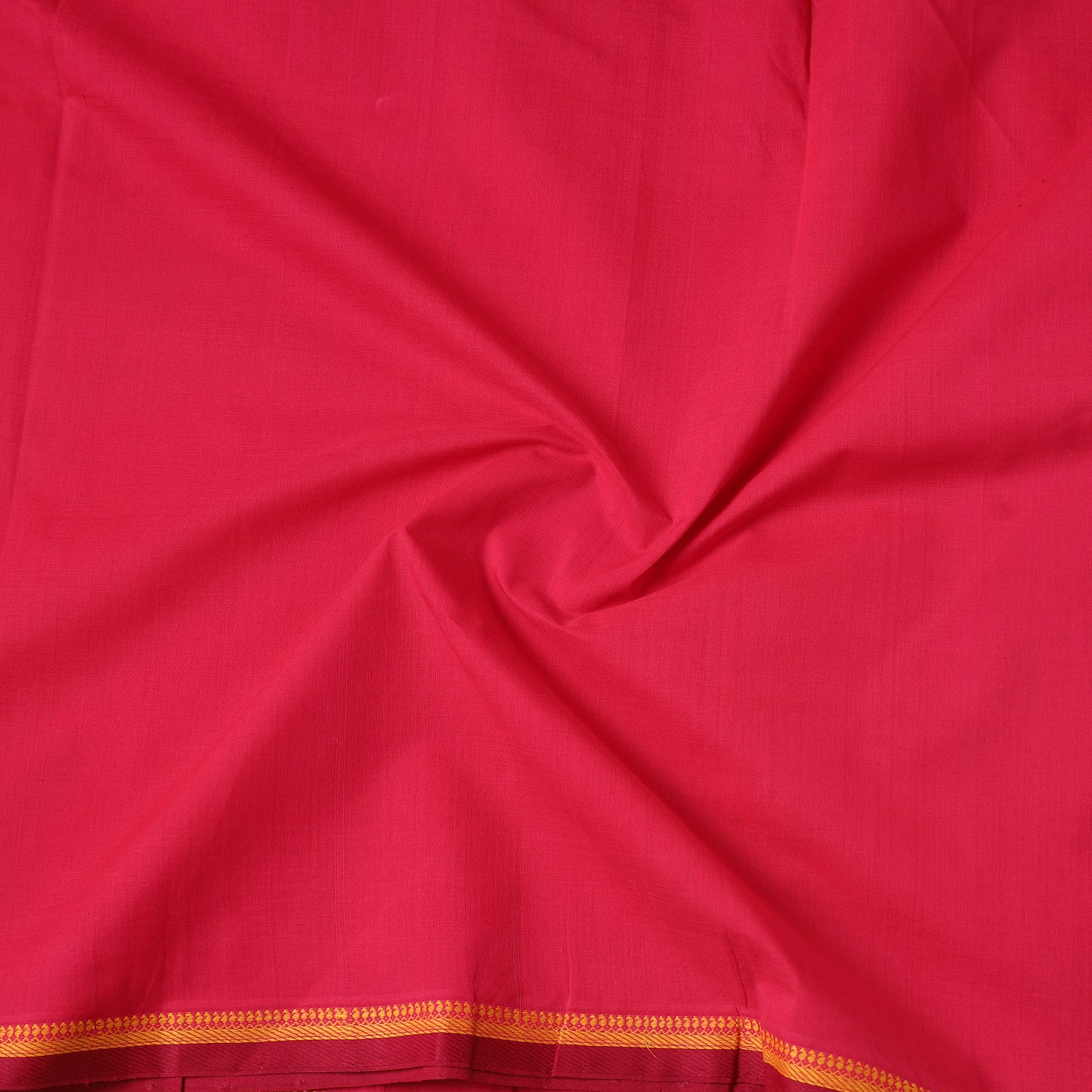 Handloom Mangalagiri Cotton Fabric with Thread Border 09