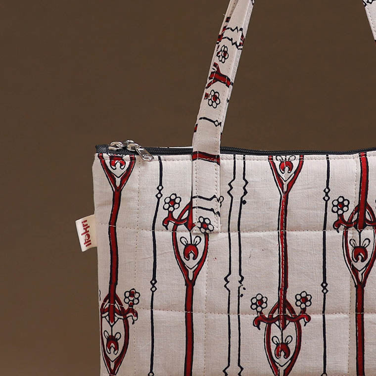 Handcrafted Quilted Handbag 04