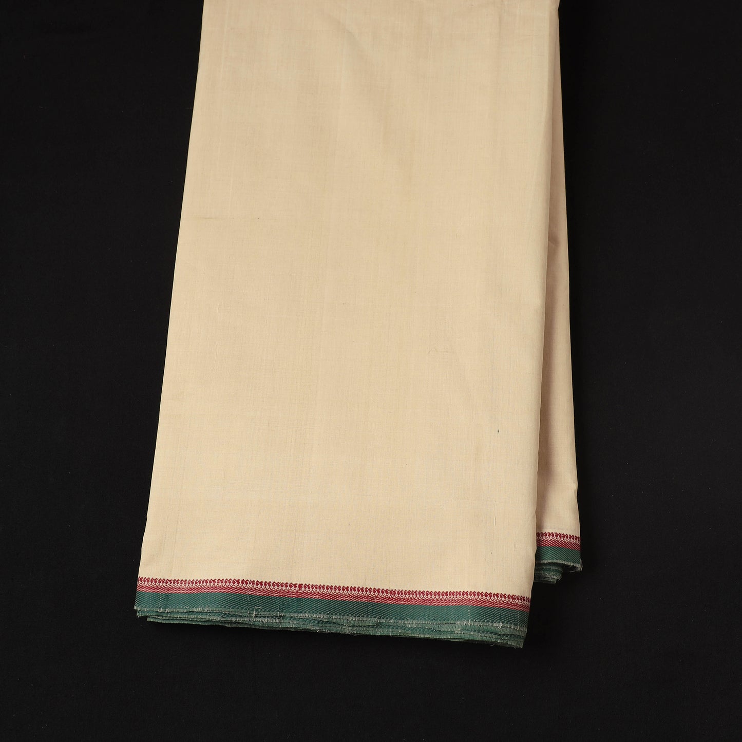 Handloom Mangalagiri Cotton Fabric with Thread Border 10
