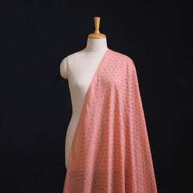 Floral Embroidered Cotton Hakoba Fabric 03