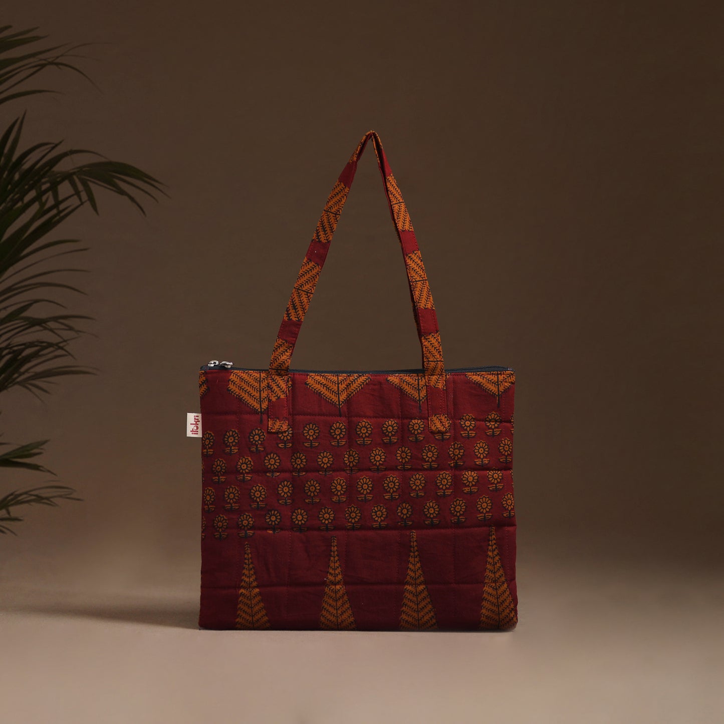 Handcrafted Quilted Handbag 05