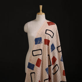 Ajrakh Hand Block Print Natural Dyed Cotton Hakoba Fabric 37
