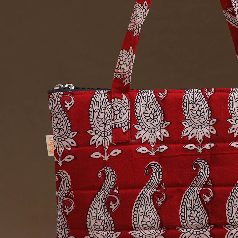 Handcrafted Quilted Handbag 07