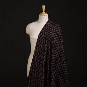Ajrakh Hand Block Print Natural Dyed Cotton Hakoba Fabric 34