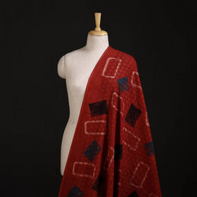 Ajrakh Hand Block Print Natural Dyed Cotton Hakoba Fabric 31