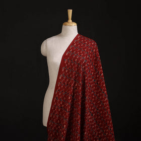 Ajrakh Hand Block Print Natural Dyed Cotton Hakoba Fabric 27