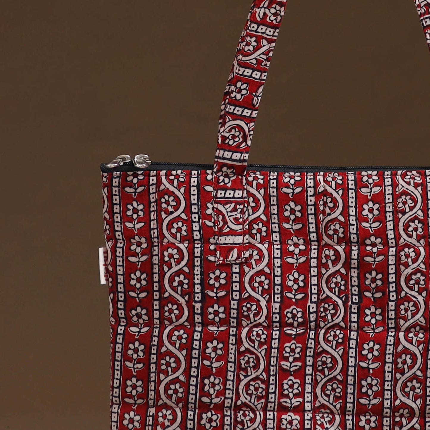 Handcrafted Quilted Handbag 12