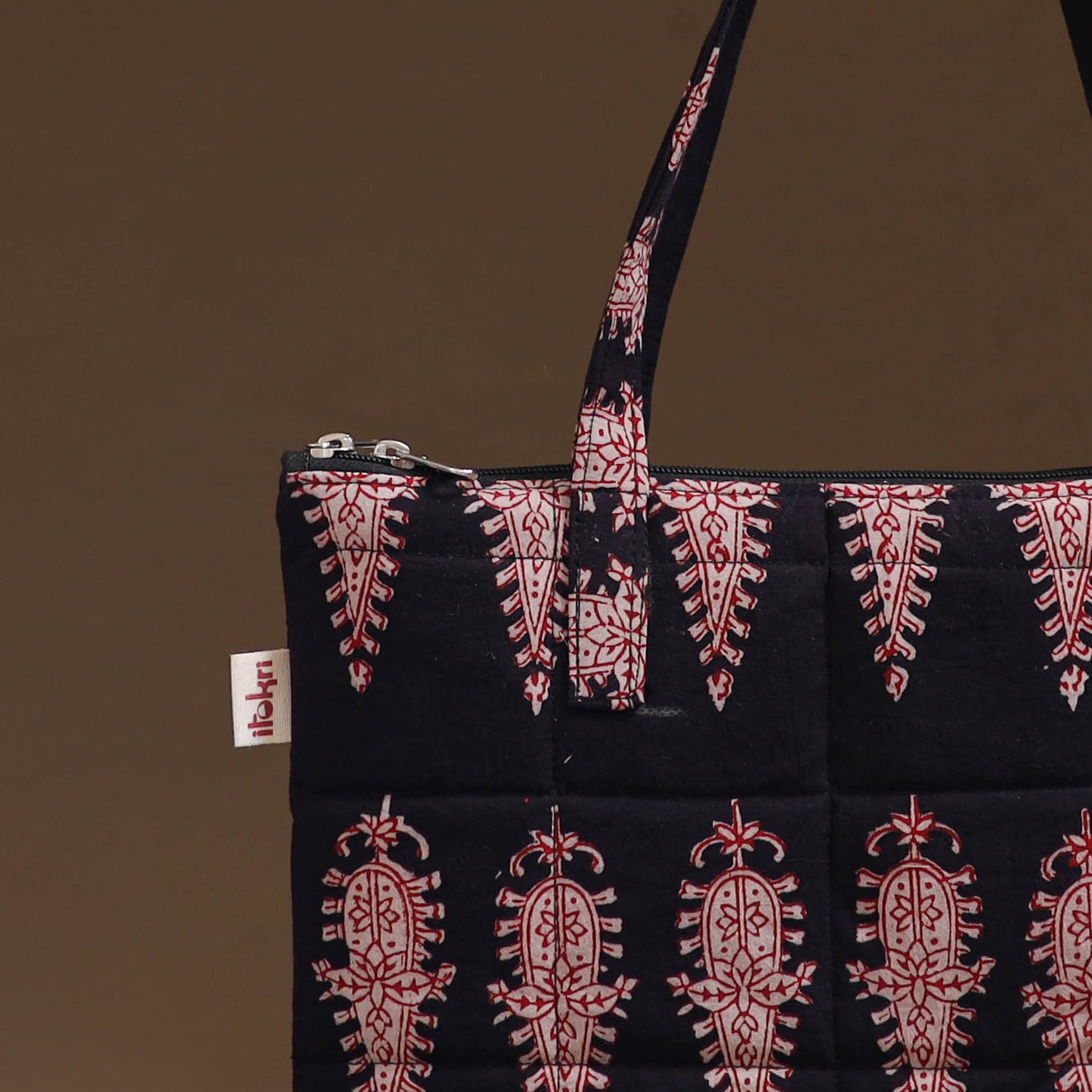 Handcrafted Quilted Handbag 13