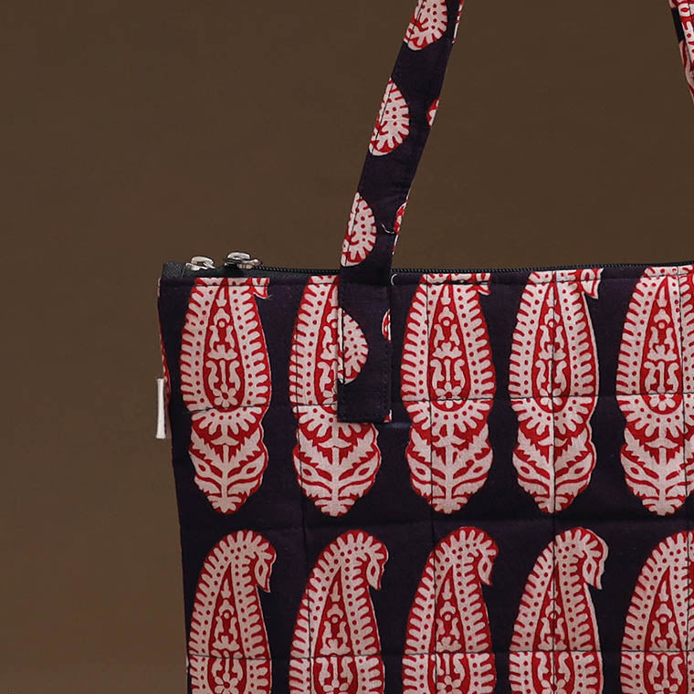 Handcrafted Quilted Handbag 14