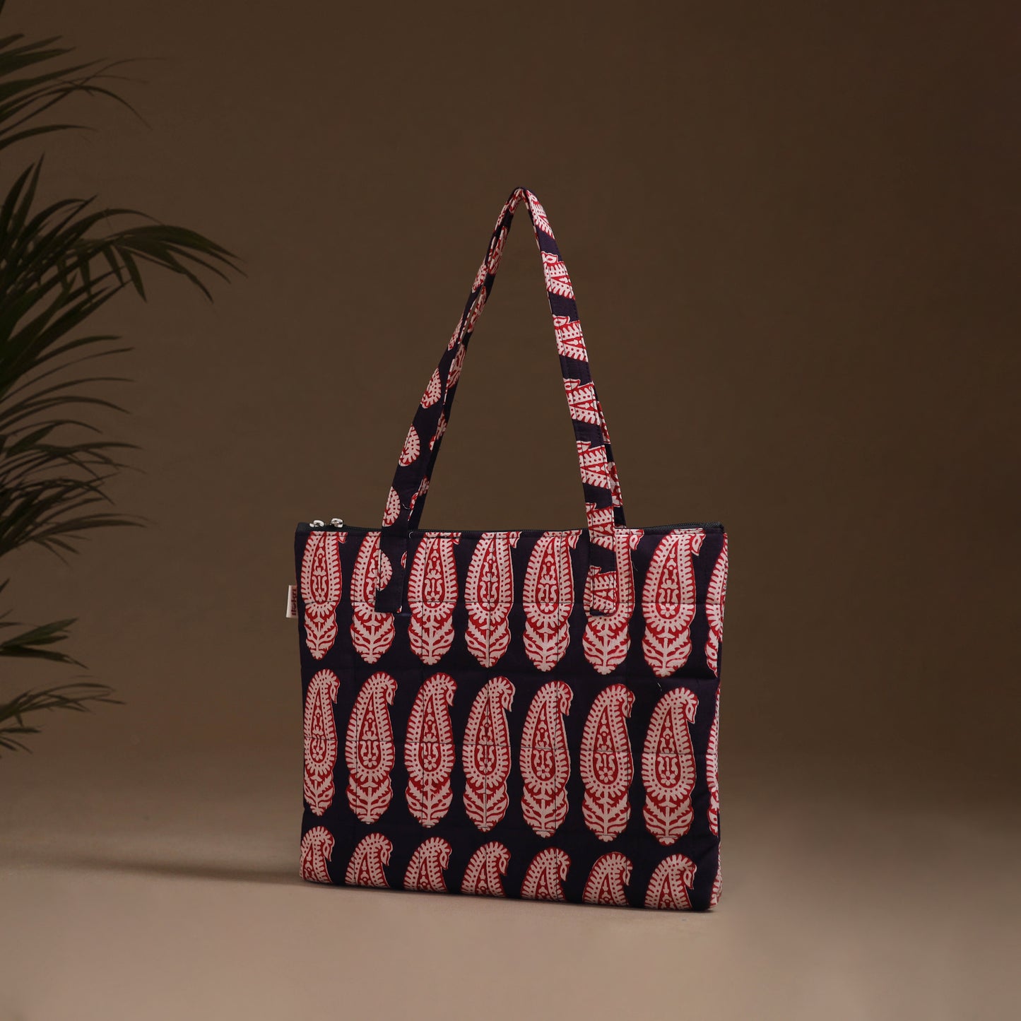 Handcrafted Quilted Handbag 14