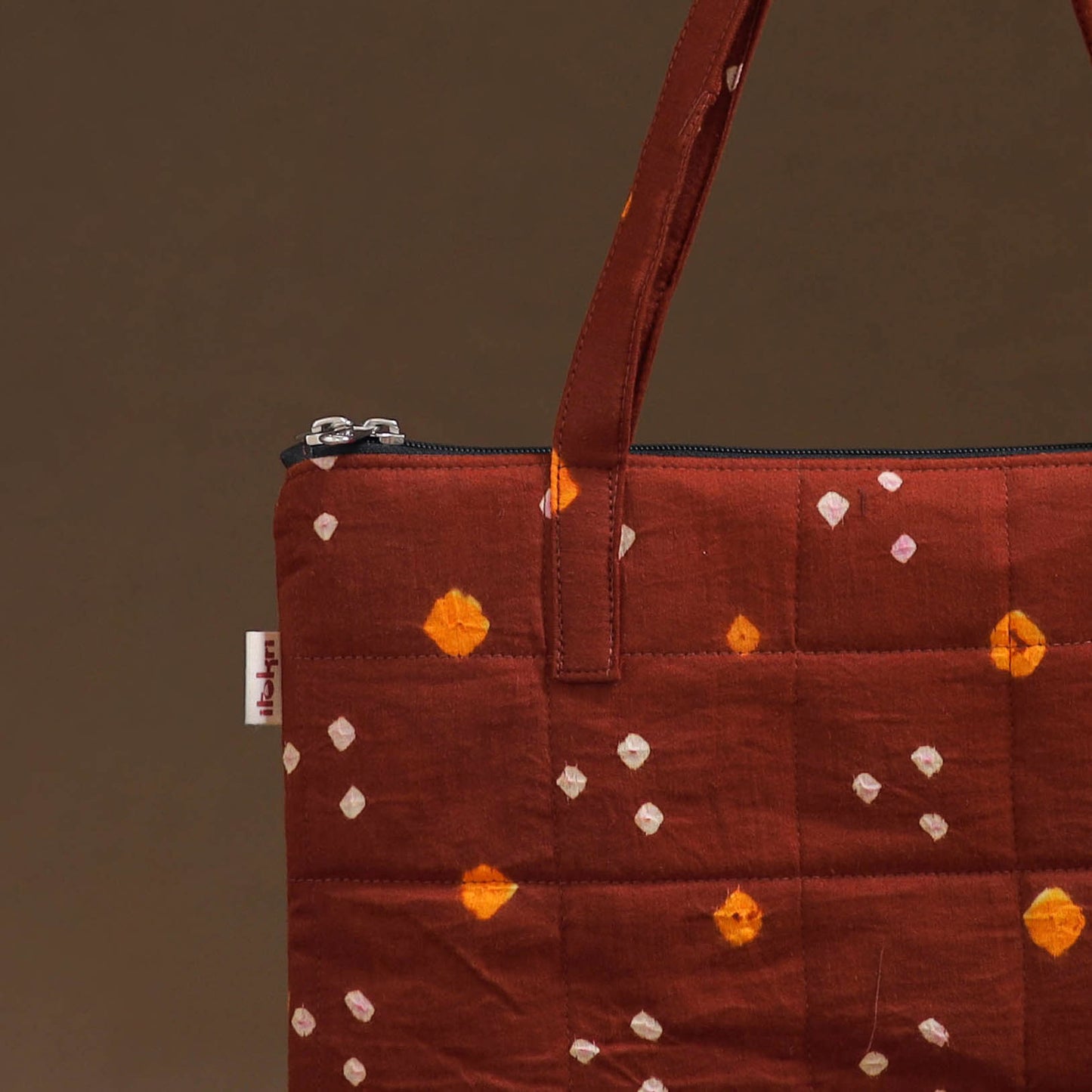 Handcrafted Quilted Handbag 15