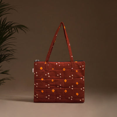 Handcrafted Quilted Handbag 15