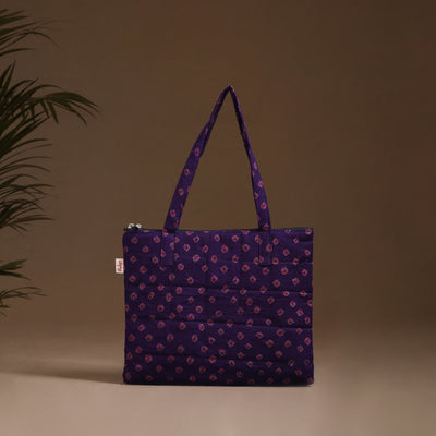 Handcrafted Quilted Handbag 16