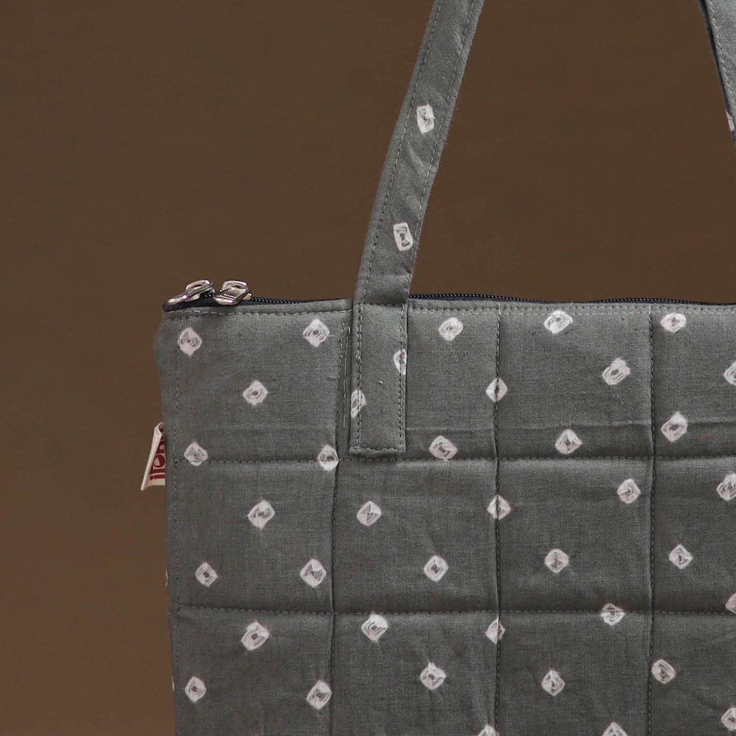 Handcrafted Quilted Handbag 17
