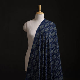 Ajrakh Hand Block Print Natural Dyed Cotton Hakoba Fabric 15