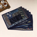  Blue Tagai Embroidery Table Mats