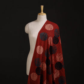 Ajrakh Hand Block Print Natural Dyed Cotton Hakoba Fabric 10