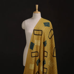 Ajrakh Hand Block Print Natural Dyed Cotton Hakoba Fabric 07