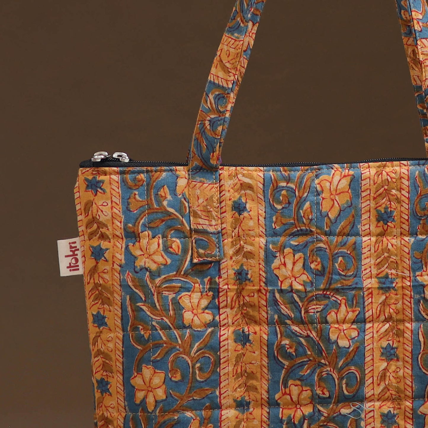Handcrafted Quilted Handbag 23