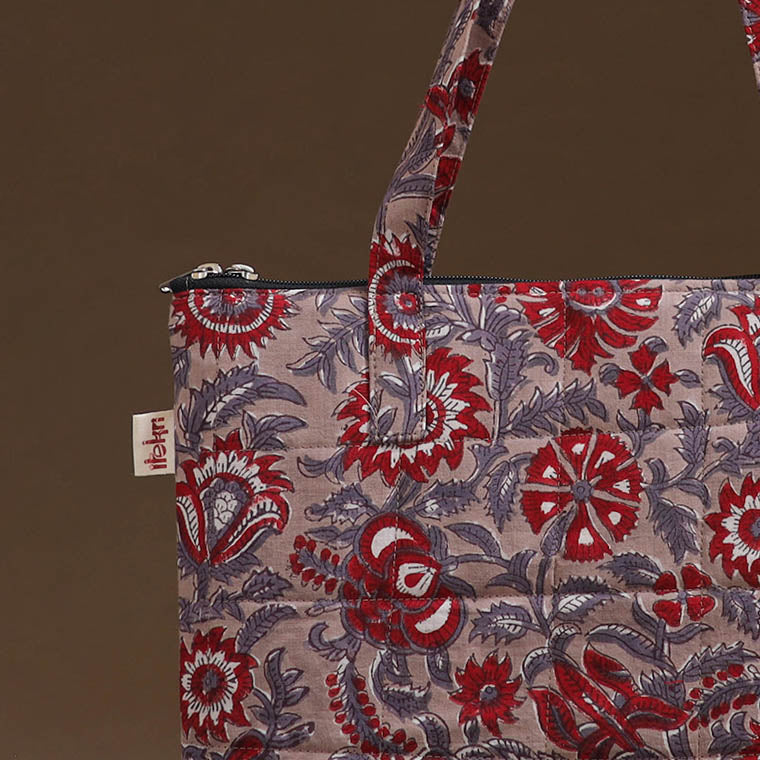 Handcrafted Quilted Handbag 24