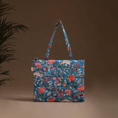 Handcrafted Quilted Handbag 26