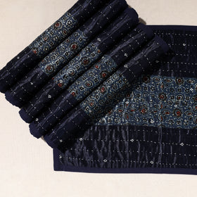  Blue Tagai Embroidery Table Mats