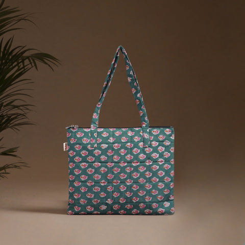 Handcrafted Quilted Handbag 05