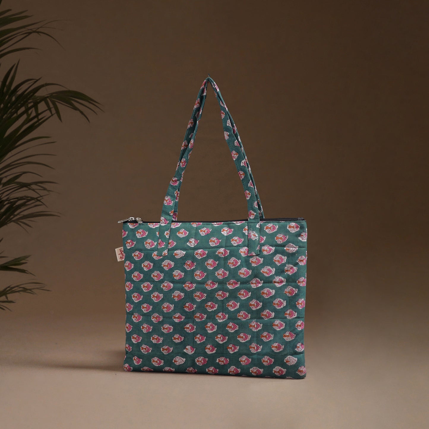 Handcrafted Quilted Handbag 05