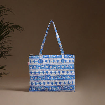 Handcrafted Quilted Handbag 06