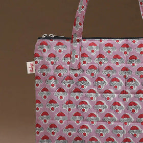 Handcrafted Quilted Handbag 09