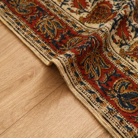 Warangal Handwoven Kalamkari Block Print Cotton Durrie / Carpet / Rug (4 x 6 Feet) 28
