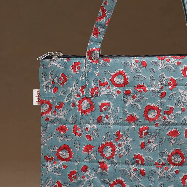 Handcrafted Quilted Handbag 10