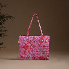 Handcrafted Quilted Handbag 11