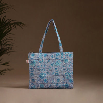 Handcrafted Quilted Handbag 13