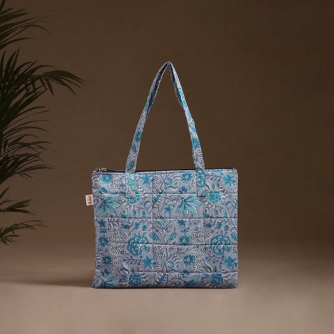 Handcrafted Quilted Handbag 13