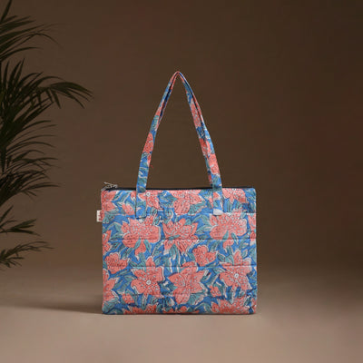 Handcrafted Quilted Handbag 14