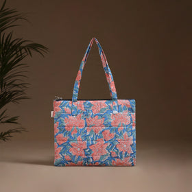 Handcrafted Quilted Handbag 14