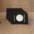 Barmer Applique Cutwork Cotton Dining Table Mats (Set of 6) 01