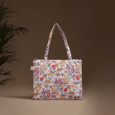 Handcrafted Quilted Handbag 16