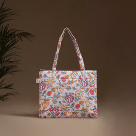 Handcrafted Quilted Handbag 16