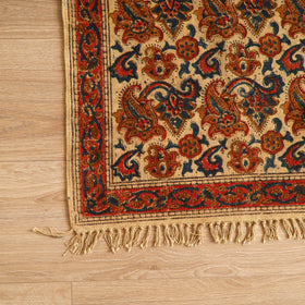 Warangal Handwoven Kalamkari Block Print Cotton Floor Mat (2 x 3 Feet) 18