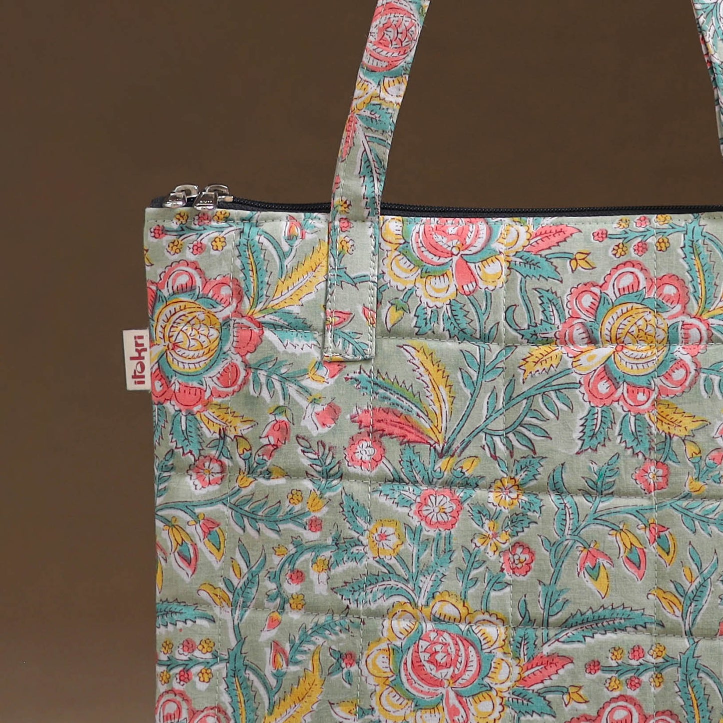 Handcrafted Quilted Handbag 18