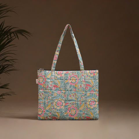 Handcrafted Quilted Handbag 18